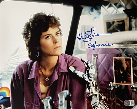 Ally Sheedy Autographed Short Circuit 11x14 Photo Beckett 46655