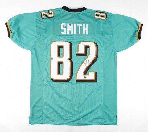 Jimmy Smith Signed Jacksonville Jaguars Jersey (Beckett Hologram) 5xPro Bowl WR