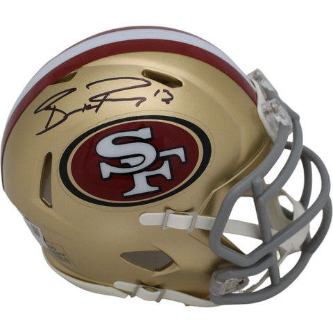 Brock Purdy Autographed/Signed San Francisco 49ers Speed Mini Helmet FAN 47972