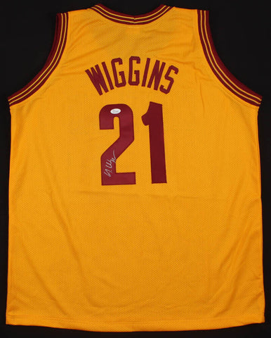 Andrew Wiggins Signed Cleveland Cavaliers Jersey (JSA COA) #1 Overall Pick Draft