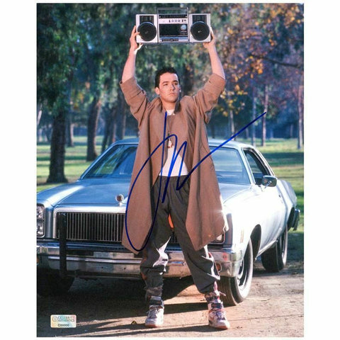 John Cusack Autographed Say Anything Lloyd Dobler 8x10 Photo