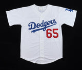 Joc Pederson Signed Los Angeles Dodgers Jersey (PSA COA) 2019 L.A. Jersey #65