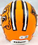 Marion Barber Autographed Minnesota Gophers Goldy Schutt Mini Helmet-BAW Holo