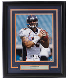 Tim Tebow Signed Framed 11x14 Denver Broncos Football Photo BAS