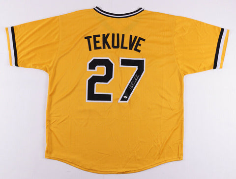 Kent Tekulve Signed Pirates Jersey (RSA Holo) World Series Champs (1979) Closer