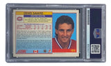 Denis Savard Signed 1991 Score #165 Montreal Canadiens Hockey Card PSA/DNA