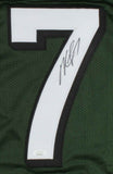 Michael Vick Signed Philadelphia Eagles Career Highlight Stat Jersey (JSA COA)QB