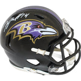 Kyle Hamilton Autographed/Signed Baltimore Ravens Mini Helmet Beckett 48817