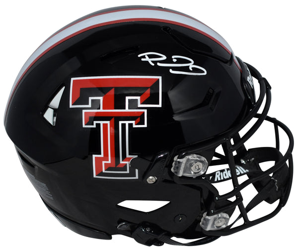 PATRICK MAHOMES SIGNED TEXAS TECH RED RAIDERS 2024 AUTHENTIC SPEEDFLEX HELMET