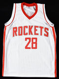 Alperen Sengun Signed Houston Rockets Jersey (Beckett) 2021 1st Round Draft Pk