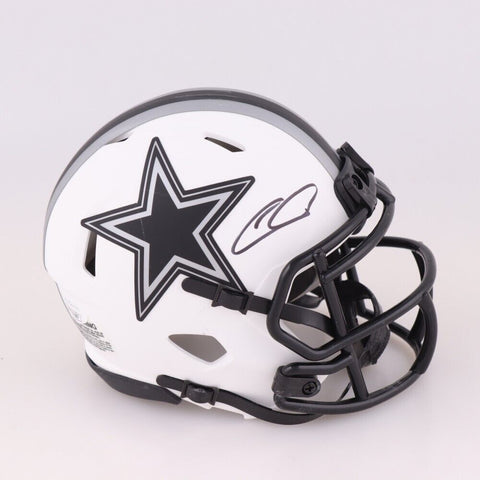 CeeDee Lamb Cowboys Signed Mini Helmet (JSA) Dallas 2021 Pro Bowl Receiver