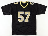 Rickey Jackson Signed New Orleans Saints Jersey (Beckett) Hall of Fame L.B.