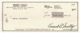 Vin Scully Signed 9/7/1990 First Interstate Bank Check 38912