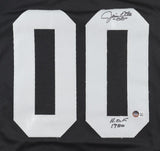 Jim Otto Signed Oakland Raiders Football Jersey Inscribed "HOF 1980" (Beckett)