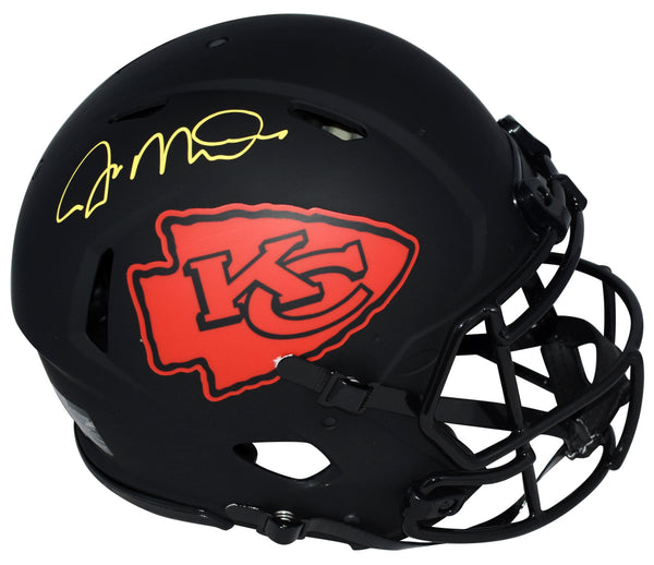 JOE MONTANA SIGNED KANSAS CITY CHIEFS ECLIPSE AUTHENTIC SPEED HELMET FANATICS