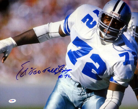 ED "TOO TALL" JONES AUTOGRAPHED SIGNED 16X20 PHOTO COWBOYS PSA/DNA ITP 53209