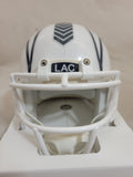 LADD MCCONKEY SIGNED LA CHARGERS STS 3 SPEED MINI HELMET BECKETT QR