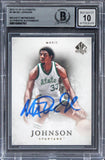 Lakers Magic Johnson Signed 2012 SP Authentic #4 Card Auto Grade 10! BAS Slabbed