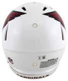 Cardinals Kurt Warner "HOF 17" Signed Full Size Speed Proline Helmet BAS Witness