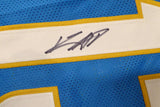 Chargers Keenan Allen Autographed Signed Light Blue Jersey Beckett QR #BL92180