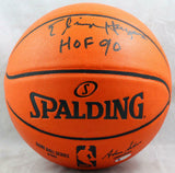 Elvin Hayes Autographed Official NBA Spalding Basketball - Beckett W Auth *Black