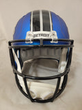 BARRY SANDERS SIGNED DETROIT LIONS 2024 ALTERNATE SPEED REPLICA HELMET SCHWARTZ