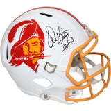 Warren Sapp Autographed Tampa Bay Buccaneers TB F/S Helmet HOF Beckett 39544