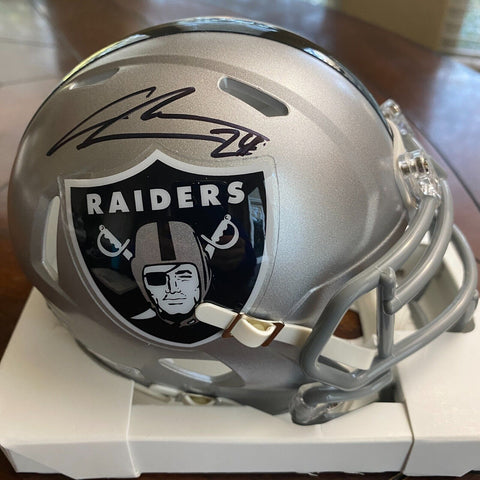 Charles Woodson Signed Autographed Oakland Raiders Mini Helmet Fanatics