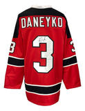 Ken Daneyko New Jersey Signed Red Hockey Jersey Sports Integrity