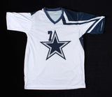 Trevon Diggs Dallas Cowboys Autographed Signed Star-Sleeve Football Jersey JSA