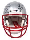 Tom Brady & Alumni Signed Patriots Hall of Fame Authentic Helmet Fanatics/JSA