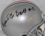 Ezekiel Elliott Autographed Ohio State Buckeyes F/S Riddell Helmet- JSA W Auth