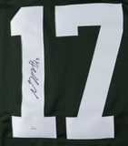 Davante Adams Signed Green Bay Packers Green Jersey (JSA) All Pro Receiver