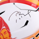 Tom Brady / Rob Gronkowski Autographed Bucs Speed Flex Helmet Fanatics