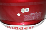 Adrian Peterson Signed Oklahoma Sooners Authentic Speed Helmet Beckett 38221