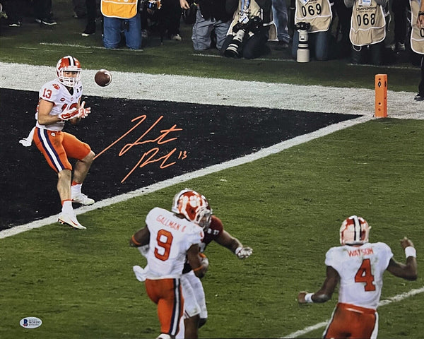 HUNTER RENFROW AUTOGRAPHED SIGNED CLEMSON TIGERS 16x20 PHOTO BECKETT