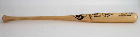 Todd Helton HOF 2024 & Larry Walker HOF 2020 Signed Louisville Slugger TriStar