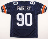 Nick Fairley Signed Auburn Tigers Jersey (JSA COA) Lions, Rams, Saints D.T.