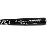 Reggie Jackson Signed Oakland Athletics Rawlings Black MLB Bat - HOF 93