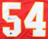 Leo Chenal Signed Kansas City Chiefs Jersey (JSA COA) 2022 3rd Round Draft Pk LB