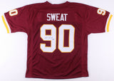 Montez Sweat Signed Washington Redskins Jersey (JSA Holo) 2019 1st Round Pick LB