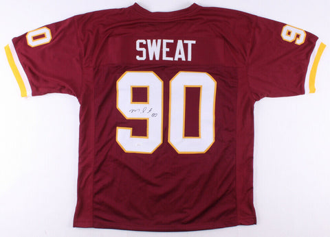 Montez Sweat Signed Washington Redskins Jersey (JSA Holo) 2019 1st Round Pick LB