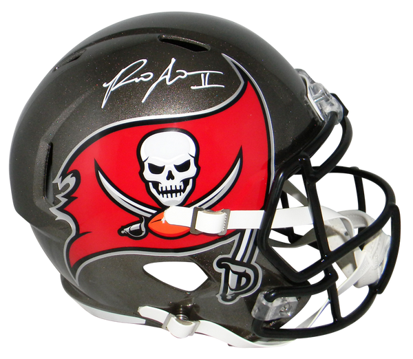 RONALD JONES II SIGNED TAMPA BAY BUCCANEERS 2020 FULL SIZE SPEED HELMET BECKETT