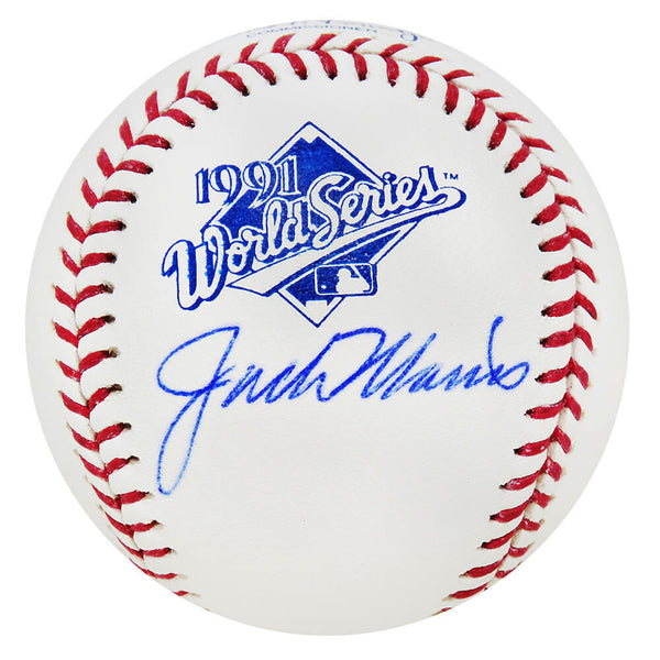 Twins JACK MORRIS Signed 1991 World Series Baseball - SCHWARTZ