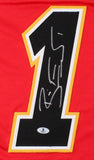 Brian Elliott Signed Calgary Flames Jersey (Beckett COA) 2xNHL All Star Goalie