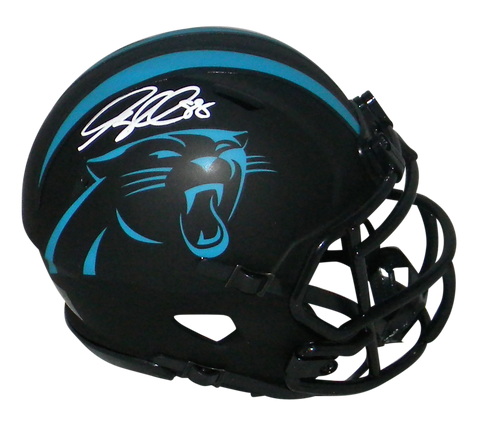 GREG OLSEN SIGNED CAROLINA PANTHERS ECLIPSE SPEED MINI HELMET BECKETT