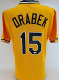 Doug Drabek Signed Pittsburgh Pirates Jersey (JSA COA) 1990 N.L. Cy Young Award