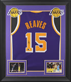 Austin Reaves Authentic Signed Purple Pro Style Framed Jersey BAS Witnessed