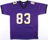 Willie Snead IV Signed Baltimore Ravens Jersey (JSA) Former Saints W.R.