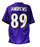 Mark Andrews Signed/Autographed Ravens Custom Football Jersey Beckett 167296